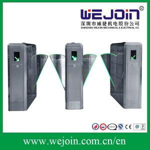 Adjustable Speed Lane Automatic Flap Barrier Gate Entry Turnstiles
