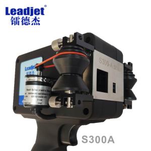 S300 TIJ Batch Coding Machines , 1mm Carton Box Handheld Batch Number Printer