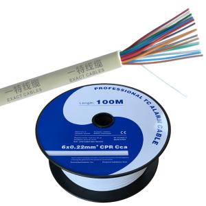 14x0.22mm2 Unshielded Stranded TCCA CPR Alarm Cable Signal Cable Control Cable