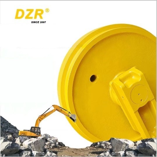 Quality Excavator Front Idler Assy With Spring And Track Adjuster Assy For Mining Machinery wholesale