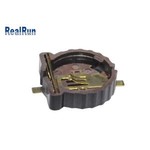 500VAC Coin Cell Battery Holder Brass SMT Straight CR1220-2 Series LCP