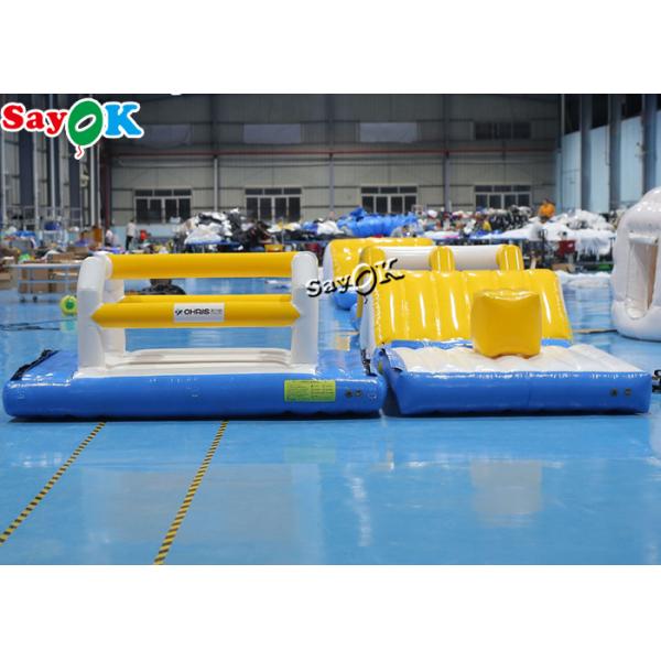Customized Giant Adult Water Inflatable Obstacle Course Inflatable Water Pillow For Outdoor
