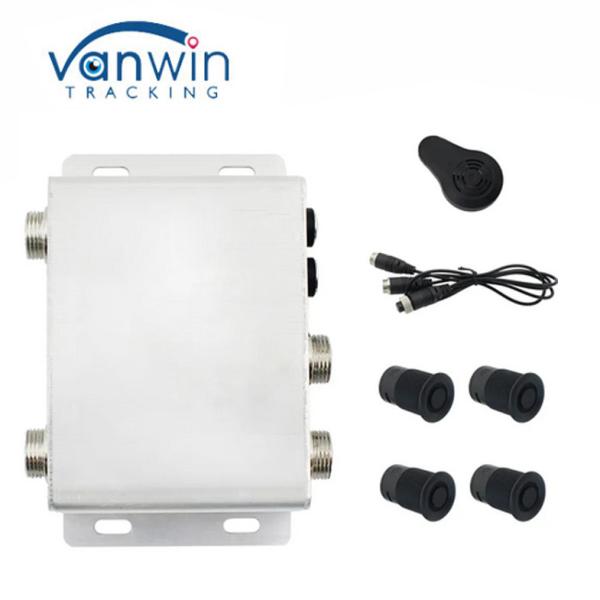 Quality Truck Bus Auto Car Reverse Aid Backup Digital Radar Detector AI MDVR With 4 Sensor Kits wholesale