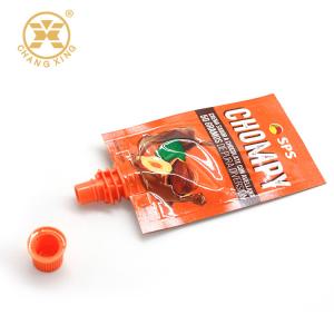 Honey Yogurt Jelly Chocolate Sauce Packaging Pouch with Spout