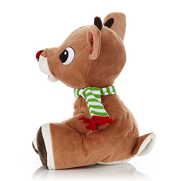 Reindeer Musical Stuffed Animals For Infants 8.5 Inches