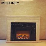 76.1CM Insert Firebox MDF Style Heater Remote Control Two Heating Levels Adjust