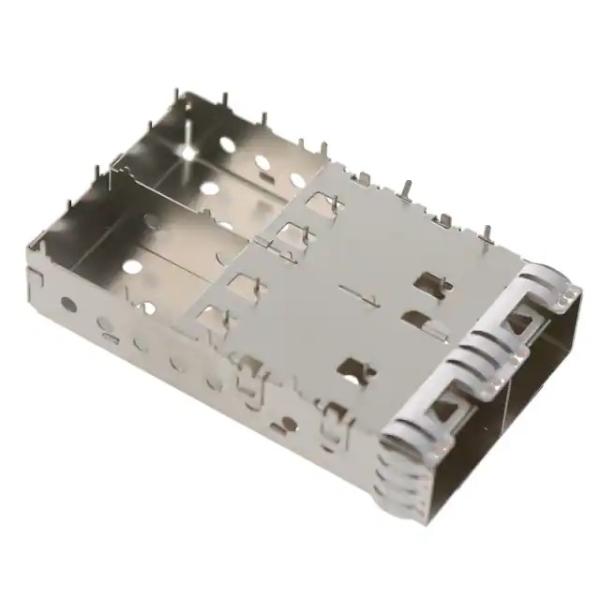 Quality 2143451-1 SFP+ Cage 1 x 2 Port Through Hole Right Angle wholesale