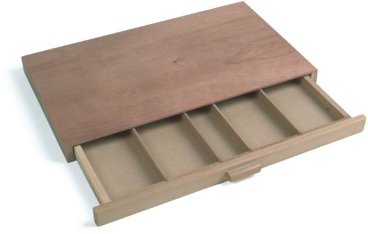 Durable Art Storage Case Small Storage Containers With Dividers Laser Engraving