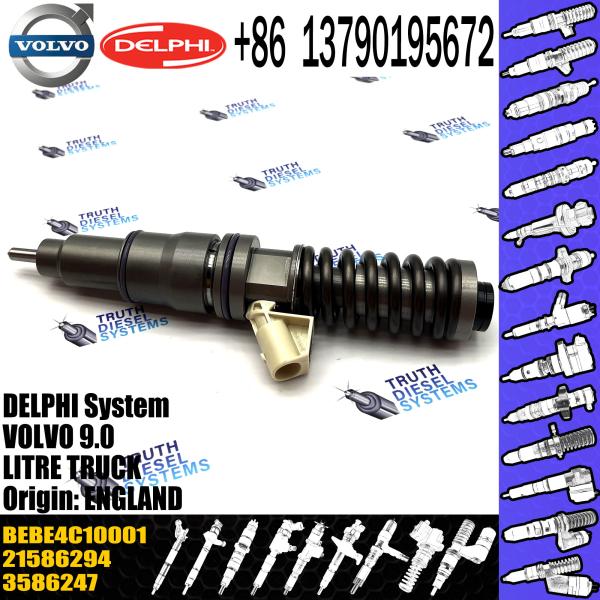 Diesel Engine 2 PINS Fuel Injector 3586247 BEBE4C15001 BEBE4C10001 for VOL 9.0 LITRE TRUCK