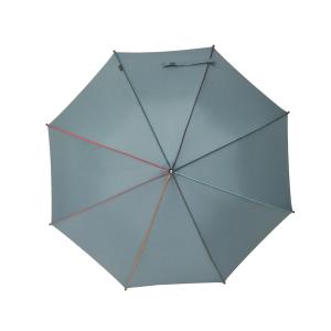 Rainbow Colors J Shape Handle Straight Umbrella 210T fabric