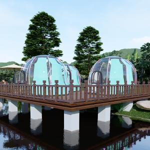 Fire Resistance Bubble Tent Hotel Geodesic See Through Dome Tent
