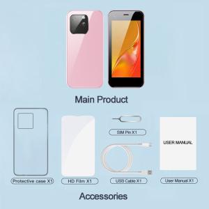 Mini 3G Smart Phone XS13 Dual SIM Android 9.0 2+16GB 2.5'' Display 5MPX Camera