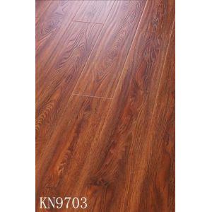 Engineered MDF HDF Laminated Wooden Flooring Soundproof Waterproof
