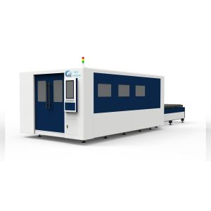 Dual Platform Enclosed Type Sheet Laser Cutting Machine High Speed