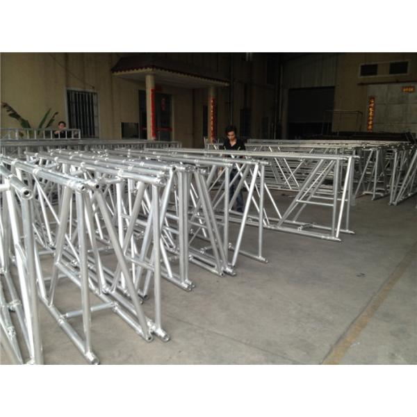 Quality Thick Square Folding Stage Truss 600x1200 mm Trussing System for Indoor Evening Party wholesale