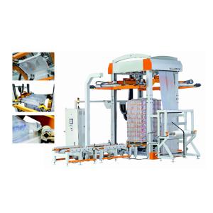 Automatic Brick Bundling System - Dust-Proof Shrink Film Wrapping for Brick