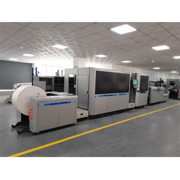 Quality High-Accuracy CMYK InkJet Web Printer with 650mm Width and 600x600dpi/2bit600x1200dpi/2bit Resolution wholesale