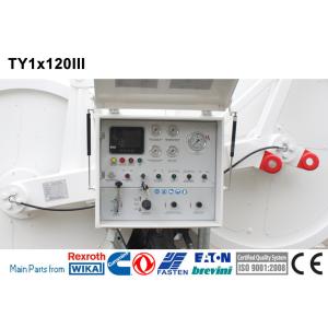 Transmission Line Stringing Equipment 1x120kN Cable Tension Machinery