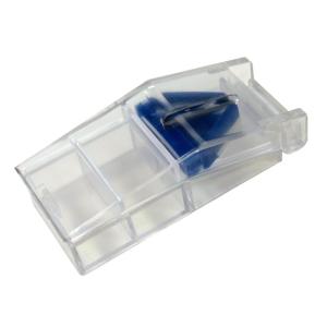 Tablet Pill Splitter Crusher Combo Box 3 In 1 Retracting Blade Guard 1/3" 1/4"