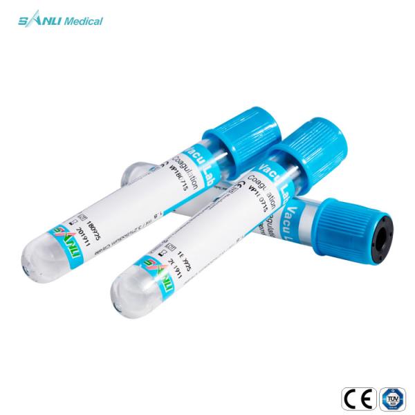 Quality 3.2% Sodium Citrate Vacuum Blood Collection Tubes For Coagulation Test wholesale