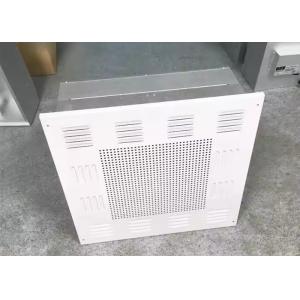 Powder Coated Steel Frame High Efficiency Filter Box With Low Power Consumption