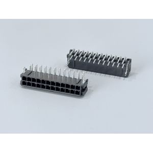 Micro Fit 3.0 2x12 Pin Header Connector, 3.00mm Pitch Side Entry PCB Power