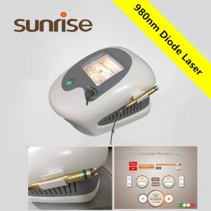 China 30W 980nm diode laser vascular removal /high frequency spider vein removal machine on sale