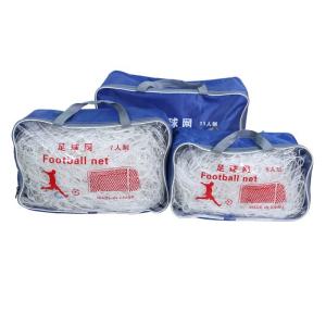 Full Size 3mm Polypropylene Soccer Goal Net White Football Soccer Goal Post Net