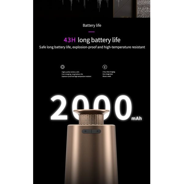 7 Color Ambient Light Aroma Diffuser Machine Cold Air Diffusion For Essential Oils