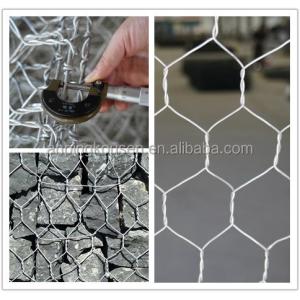 Customizable Welding Pattern Galvanized Hexagonal Woven Iron Wire Mesh Gabion
