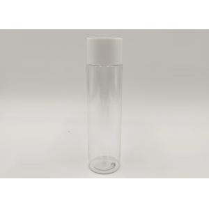 China 150ml PET Plastic Custom Cosmetic Bottles Free Samples With White Screw Cap on sale