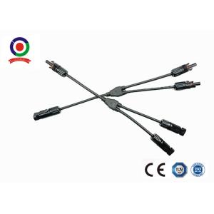 China Y Type Solar PV Parallel Branch Splitter Solar Panel Cable  Branch Connector on sale