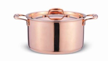 Quality Tri-ply Copper cookware saucepot SHXYY-01-5,Thickness 2.2-3.0mm wholesale