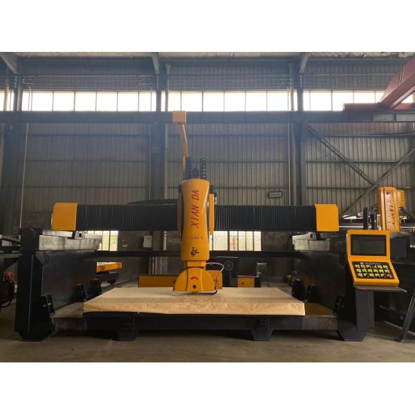 Fully 5 Axis Automatic Bridge Saw Cutting Machine With Memory Function For Power