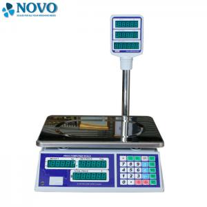 China Grocery Digital Pricing Scale , Portable Digital Scale With Rotary Supporting Arm on sale