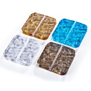 Aesthetics and Functionality Coexist | Ice Crystal Pattern Glass Bricks: The Artistic Secret to Reshaping Space