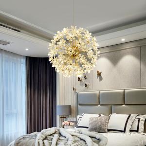 Cheap Ring ceiling lamp modern crystal chandeliers decor for home kitchen bedroom living dining Dandelion Chandelier(WH-MI-280 for sale