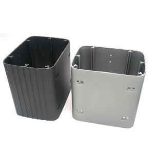 Silver Square Aluminium Electrical Enclosure Extruded Lightweight