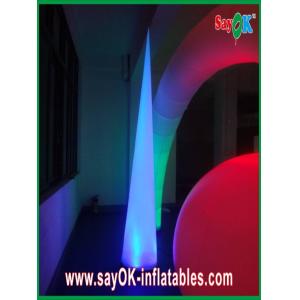 190T Nylon Cloth Inflatable Led Light Wedding Decoration With CE UL Blower