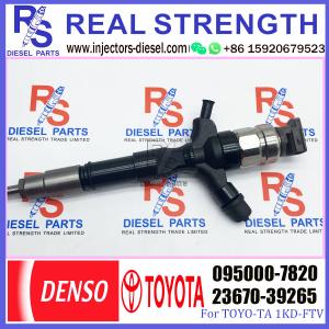 Cheap Diesel auto engine systems Fuel Diesel Injector 23670-39265 095000-7820 For Toyo-ta 1KD-FTV 095000-7820 23670-39265 for sale