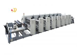 China Automatic 4 Colour Flexo Printing Machine With Photopolymer Plate Making on sale