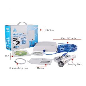 USB Desktop PC Wifi Antenna , 150mbps High Gain Router Antenna