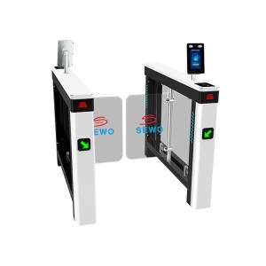 Hospital Access Control Turnstile Gate Hygienic Touchless Design and Emergency