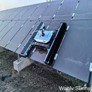 Solar Panel Maintenance Robot 24 Hours Online Service and Crawler Style for