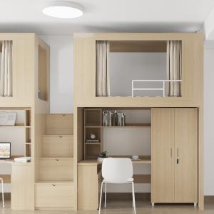 Modern Bedroom Furniture Bunk Bed Children Beds With Stairs And Storage Layers