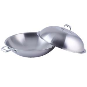 Tri-ply cookware for stainless steel pan SHXM1024FS-2PCS