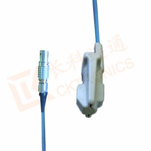 CRITIKON Spo2 Probe Sensor 7 Pin Reusable SpO2 Sensor Adult Silicone Soft Tip