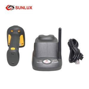 Waterproof RS232 Industrial Barcode Scanner 55° Scan Angle