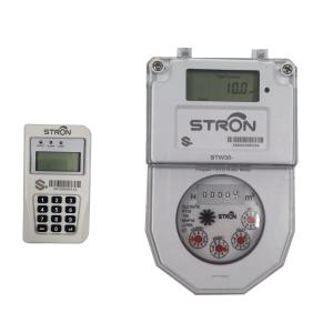 STS IP68 DN25 Prepaid Water Meter With CIU Remote Communication