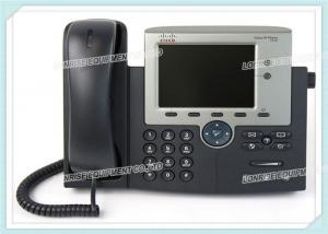 Cheap CP-7945G Cisco Voip Telephone Two Line Cisco Phone System Color Display for sale